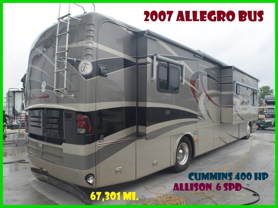 2007 Tiffin Motorhomes Allegro Bus 40 QSP Used 2007 Tiffin Motorhomes Allegro Bus 40 QSP Used