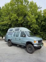 1995 Ford E350 Quigley 4x4 Sportsmobile (SMB) Camper Van – 7.3L Power Stroke Diesel