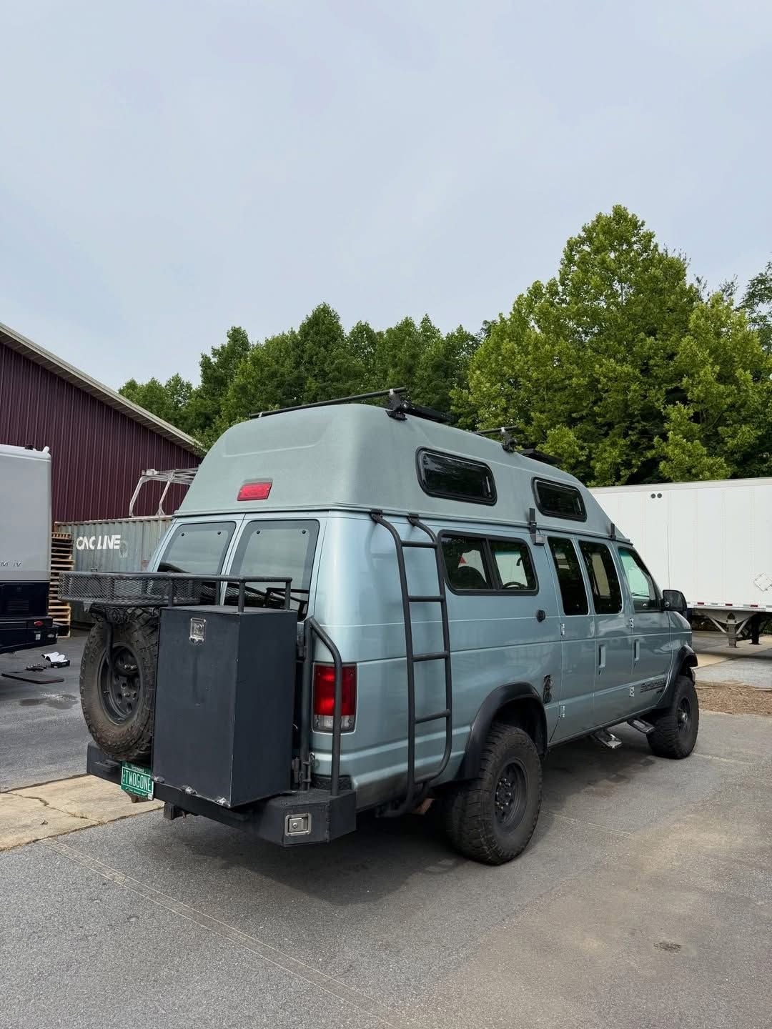 IMG_3584 1995 Ford E350 Quigley 4x4 Sportsmobile (SMB) Camper Van – 7.3L Power Stroke Diesel | 324,000 Miles - Image 1