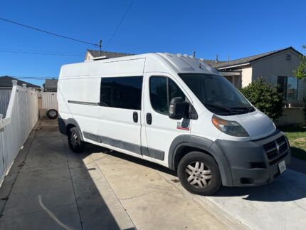 Class B Campervan - 2014 RAM Promaster 2500 159' Wheelbase Gas Engine