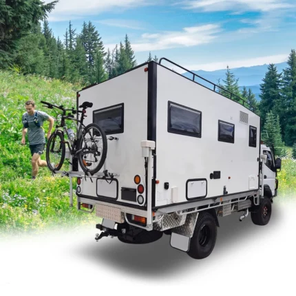 Ecocamper Expedition Vehicletruck Box Camper Van with Shower
