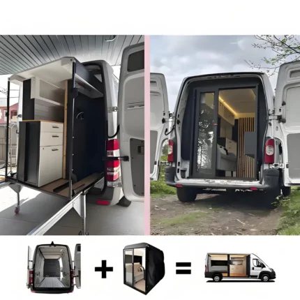 Camping Module 2025 off Road Campervan Sale Conversion Kit Camper Vanbox Modular Campervan for Travel
