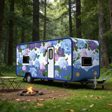Off Road Family Camping Australian Aluminium 5 Person Smart Campervan