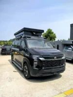 Sinotruk Pioneer Pop Top Camper Van 2.0t Diesel 8at B Type RV with Electric Lifting Roof